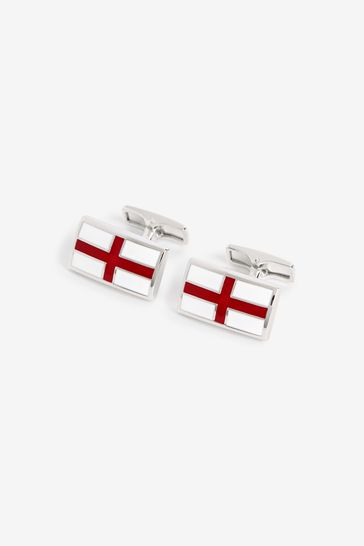 England Flag Cufflinks