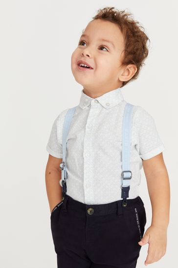 Buy Baker by Ted Baker Shirt, Chino and Braces Set from Next USA