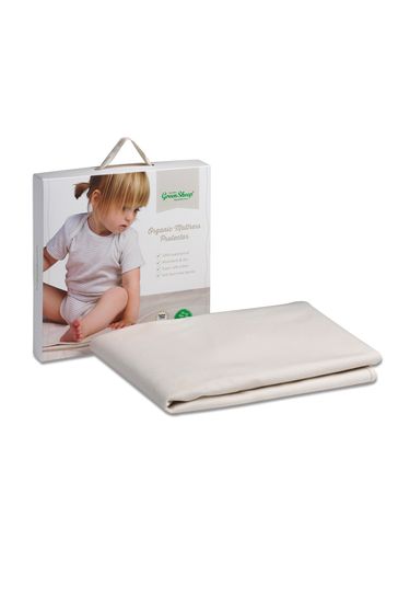 Green sheep cot mattress clearance