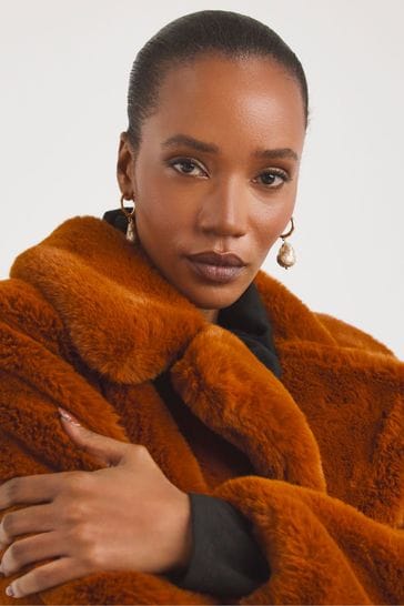 Jd williams hotsell faux fur coats
