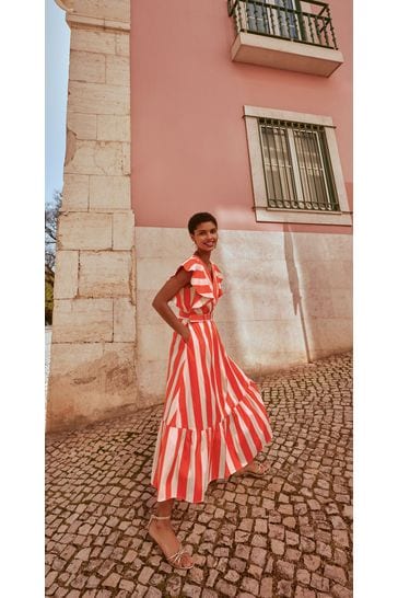 Phase eight red store and white dress