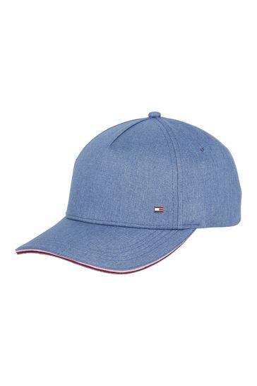 Tommy Hilfiger Blue Elevated Corporate Cap Hat