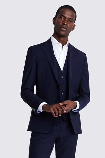 Dark navy coat deals