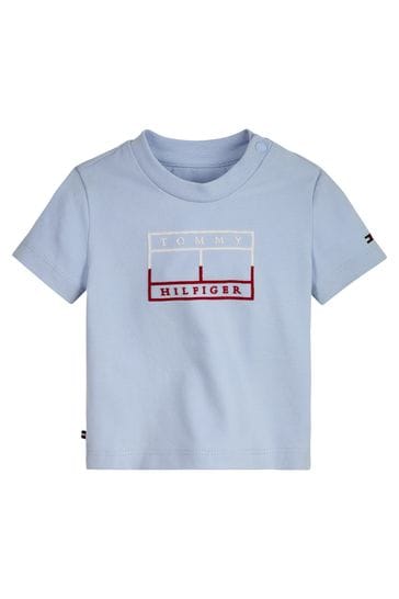 Tommy Hilfiger Baby Blue Graphic T-Shirt
