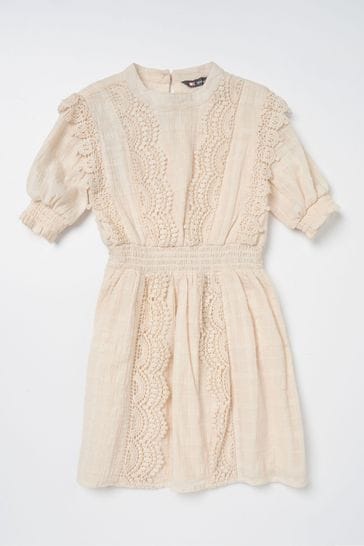 H&m cream lace dress discount