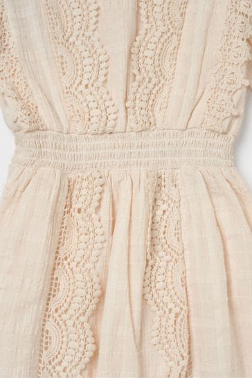 H&m cream hotsell lace dress