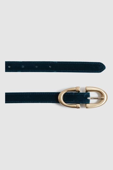 Blue top belt womens