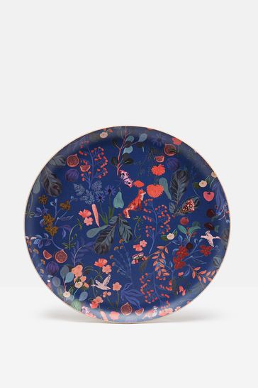 Joules Multi Country Cottage Round Large Tray