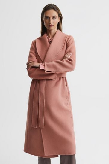 Reiss faris cheap mocha coat