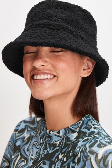 Black Teddy Borg Bucket Hat