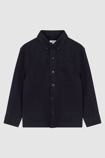 Reiss denim shirt top