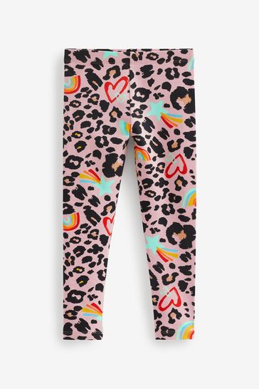 Rainbow Animal Print Leggings (3-16yrs)