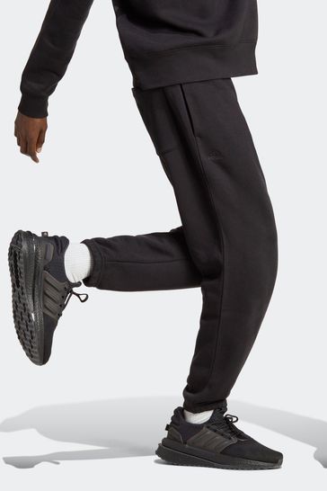 Adidas joggers cheap all black
