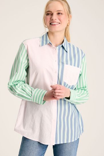Joules Amilla Multi Striped Cotton Shirt