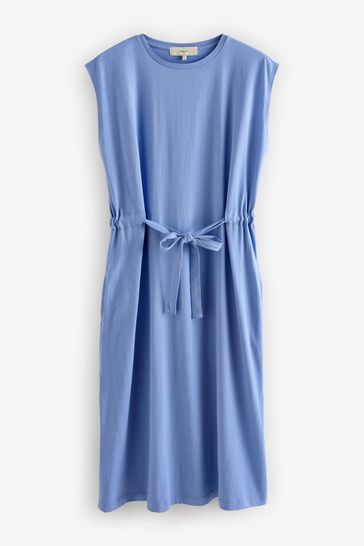 Midi summer dresses with short sleeves top