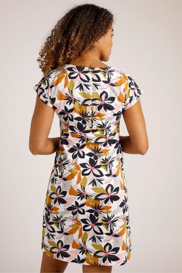 Buy Weird Fish Tallahassee Organic Printed Jersey Dress from Next