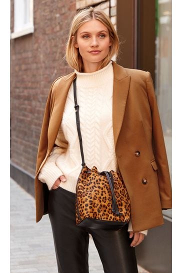 Leopard print cross clearance body bag uk