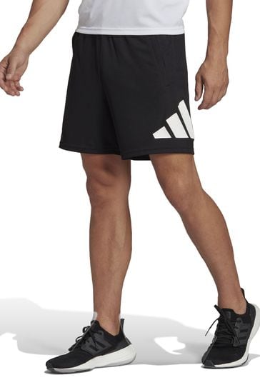 adidas Black Performance Train Essentials Logo Training Shorts