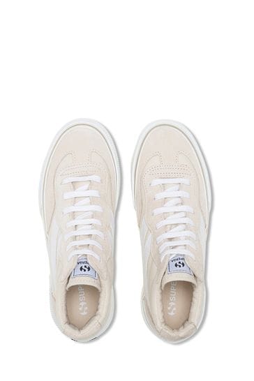 Buy Superga Natural 3141 Revolley Mid Platform Trainers from Next