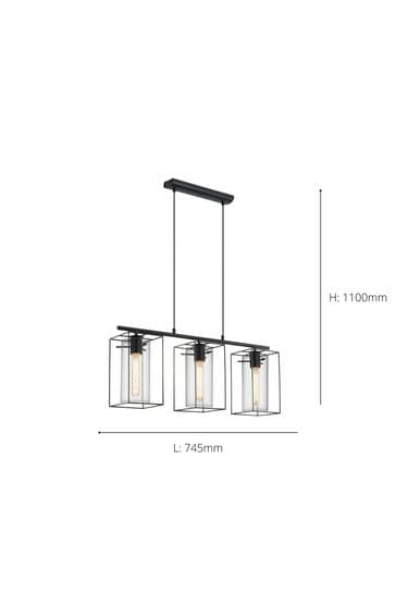 Loncino 3 light pendant discount