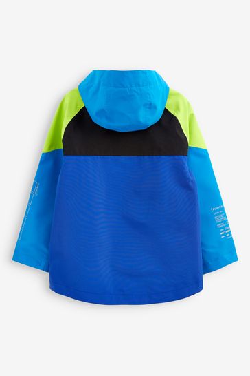 Blue and 2025 green jacket