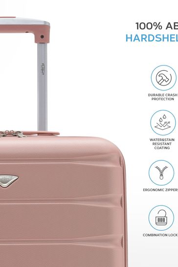 Aerolite rose gold suitcase shop