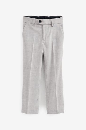 Pantalones de traje de corte sartorial en color gris (12 meses - 16 años)