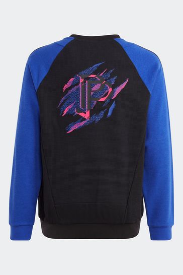 adidas Blue Pogba Crew Sweat Top