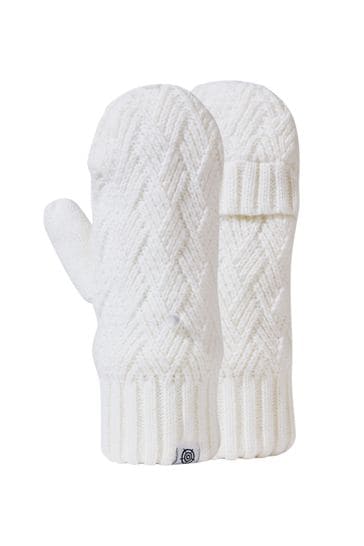 Tog 24 Off White Britton Lined Mittens