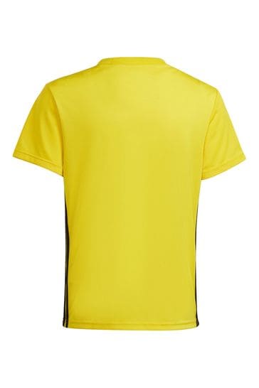 Yellow adidas shirt store