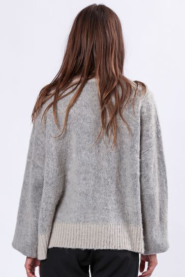 Oversized slogan discount jumper