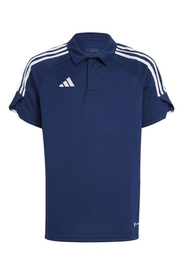 adidas Blue Tiro 23 League Polo Shirt