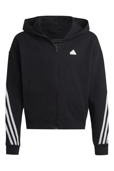 Buy adidas Future Icons 3 Stripes Full Zip Hoodie from Next Ukraine