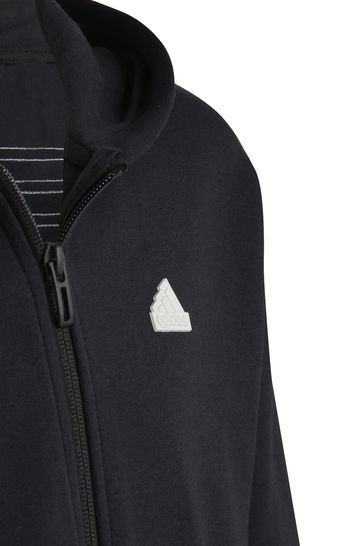 Adidas black zip up store