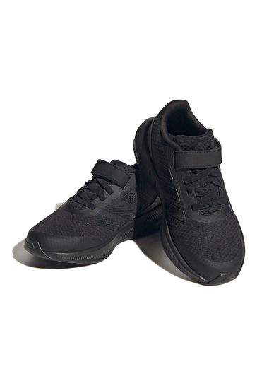 Buy adidas Black Sportswear Runfalcon 3.0 Elastic Lace Top Strap