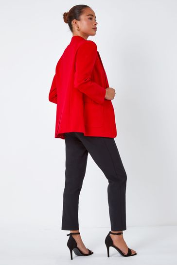 Red petite clearance blazer