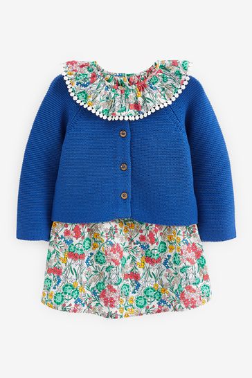 Blue deals dress cardigan