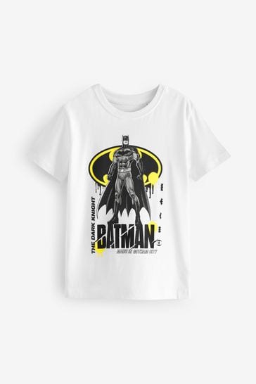White License Batman T-Shirt by Next (3-14yrs)
