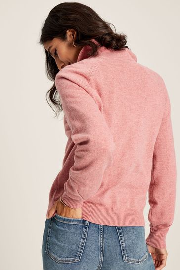 Joules pink jumper top
