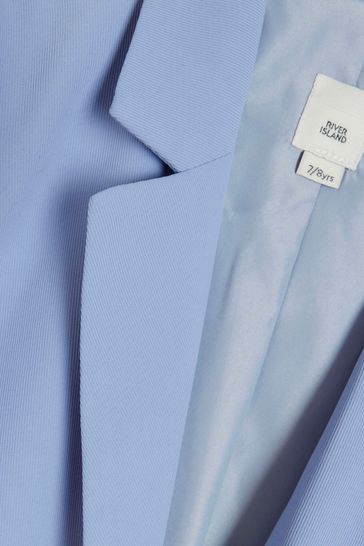 River island hotsell light blue blazer