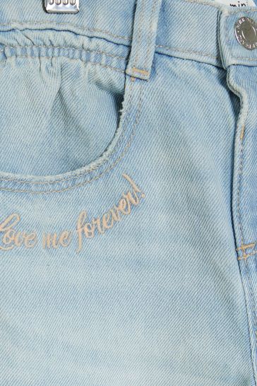 Heart top pocket jeans