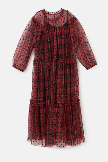 Mesh tiered dress store