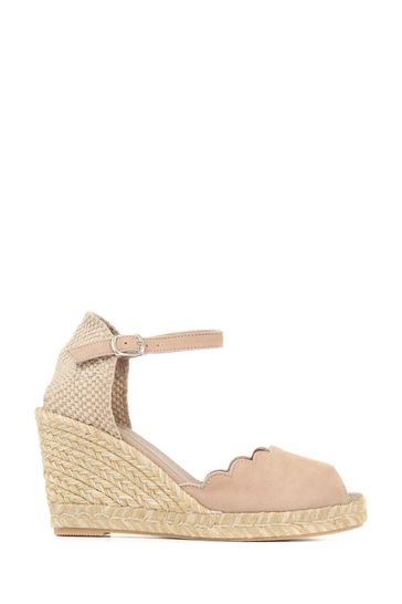 Buy Jones Bootmaker Yellow Alejandra Espadrille Wedge Sandals from