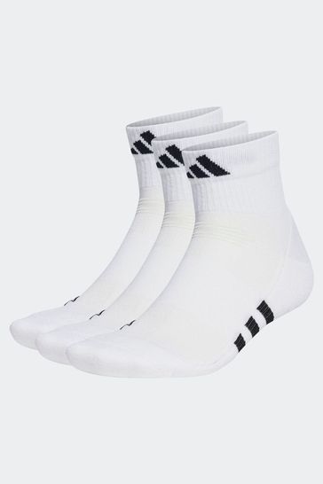 Chaussettes de squash Adidas blanches – 3 paires