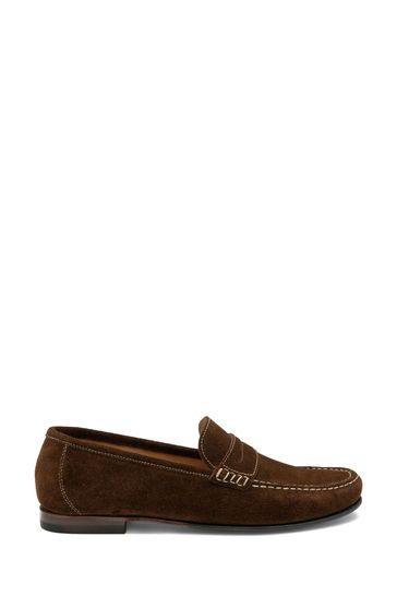 Buy Loake Suede Slip On Shoes from Next Denmark