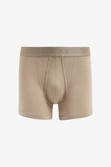Buy Grey Neutral 10 pack A Front Boxers from Next Taiwan