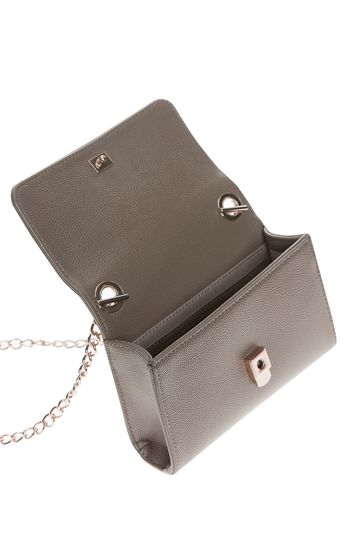 Valentino foldover clearance tassel bag