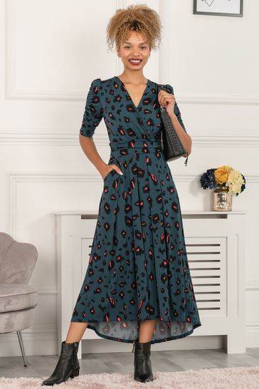 Jolie moi cheap green dress