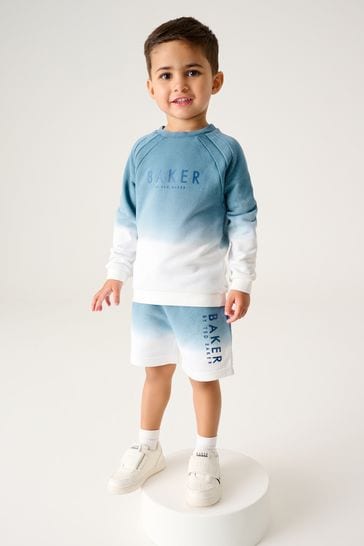 Baker by Ted Baker Ombre Sweatshirt and Shorts Set