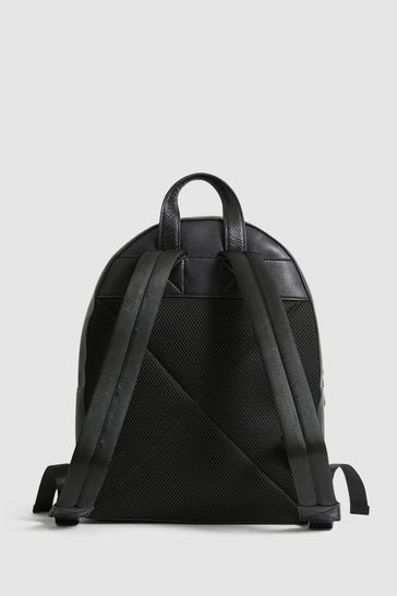 Reiss leather backpack 2025